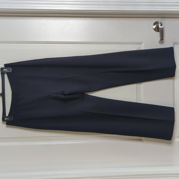 Talbots Petites Hi Rise Comfy Pull On Stretch Pants Navy PS - Picture 8 of 12